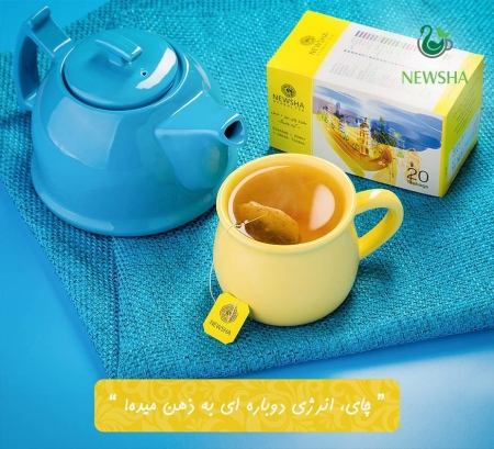 دمنوش جینسینگ نیوشا (چای سبز و جنسینگ و پودر عسل) - Image 6