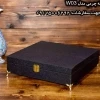 جعبه پذیرایی چرمی دمنوش دوازده قسمتی