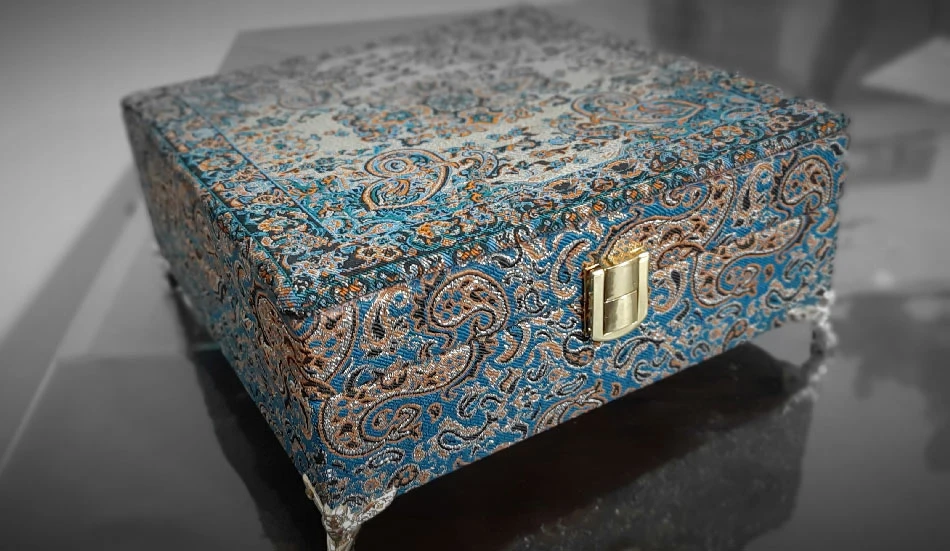 جعبه ترمه چوبی