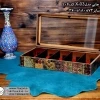 جعبه پذیرایی چوبی چاپی درب شیشه ای 10 قسمتی - Image 11
