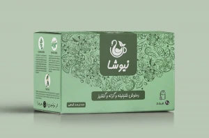 دمنوش گزنه و شنبلیله و گشنیز نیوشا