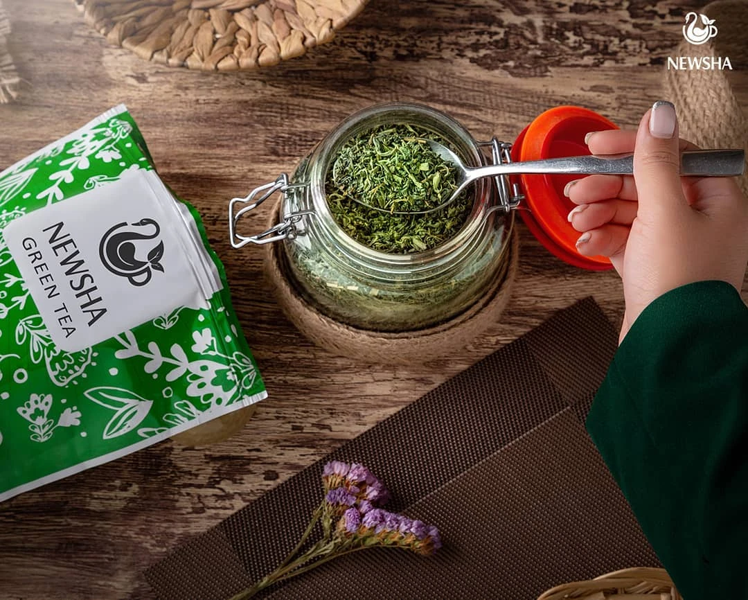 چای سبز فله ای نیوشا