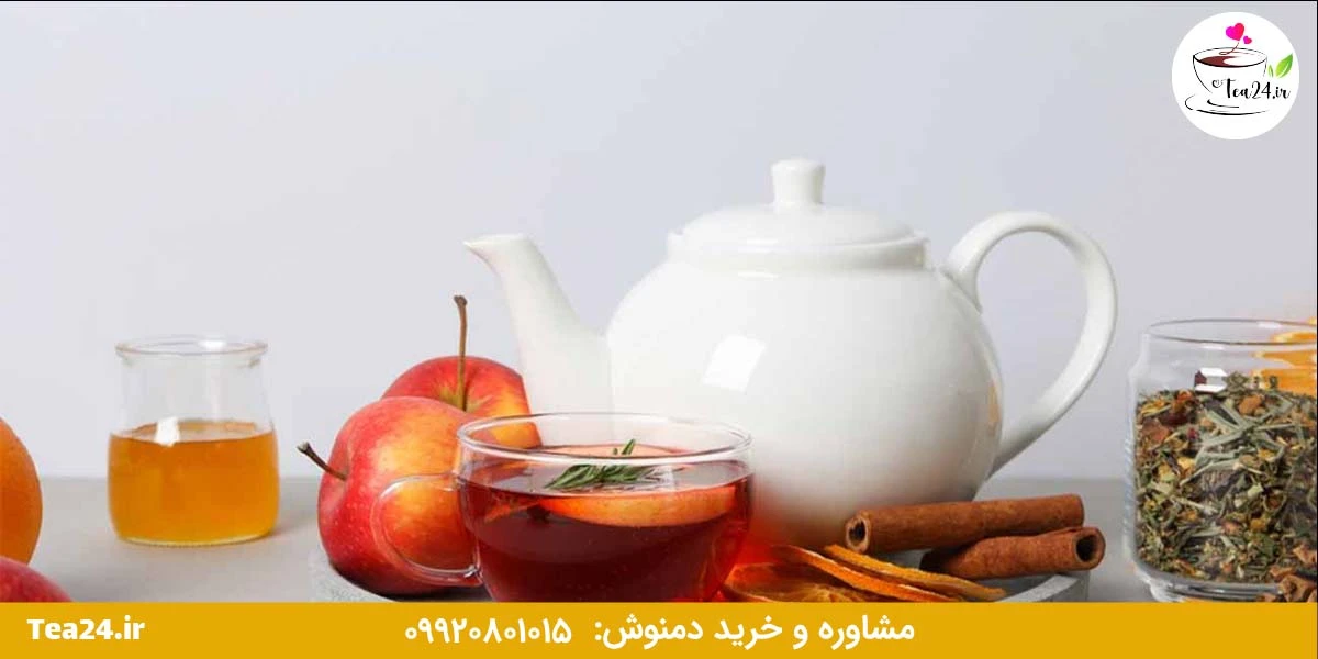 این تصویر دمنوش سیب ترش است